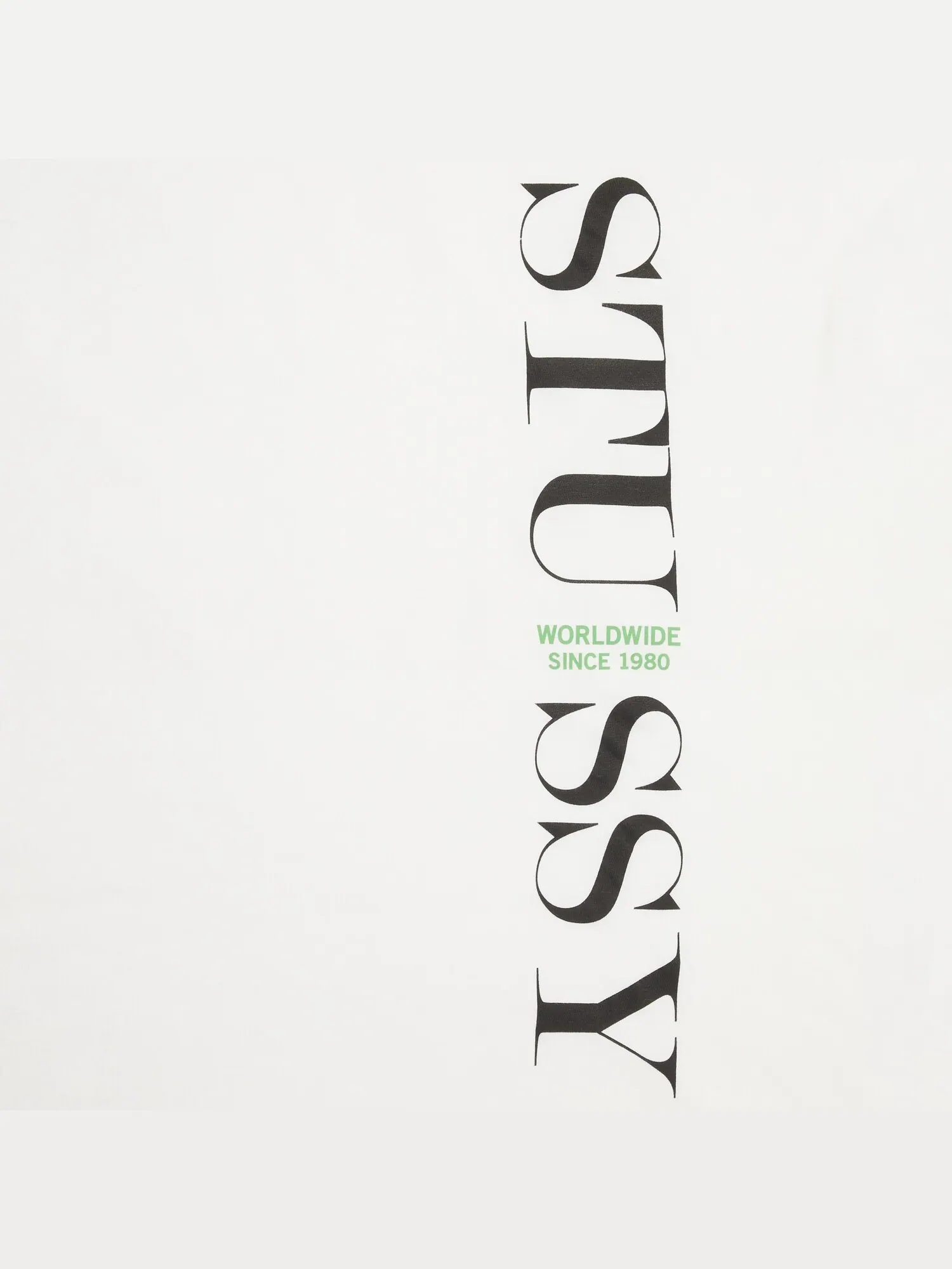 Футболка Stussy Standard — изображение 3 из 3, белый