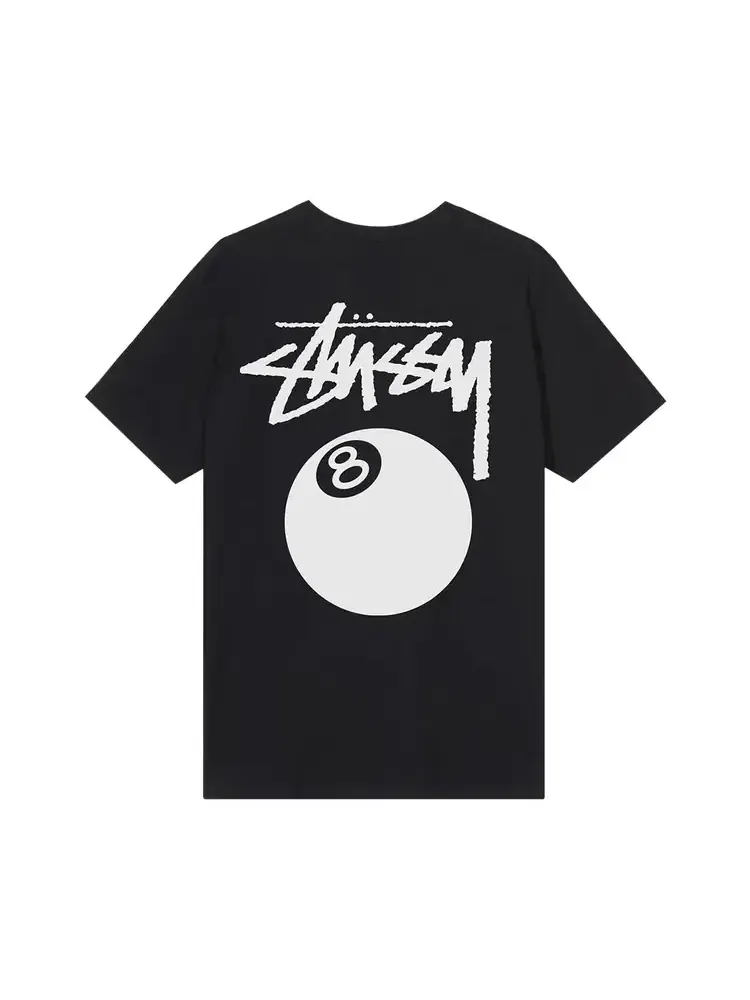 Футболка Stussy 8 Ball — изображение 2 из 2, черный