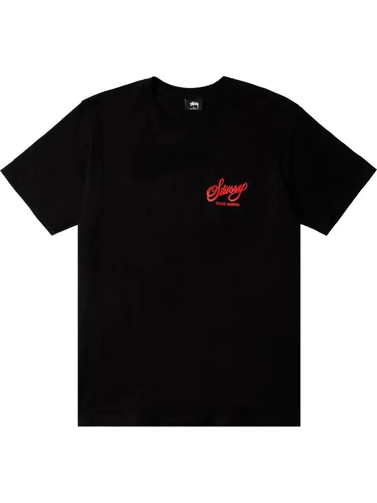 Футболка Stussy Bottlecap Tee 'Black' — изображение 1 из 2, черный