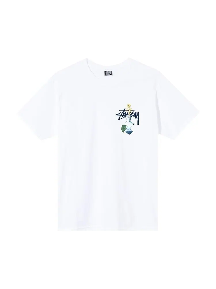 Футболка Stussy Psychedelic Tee 'White' — изображение 1 из 2, белый