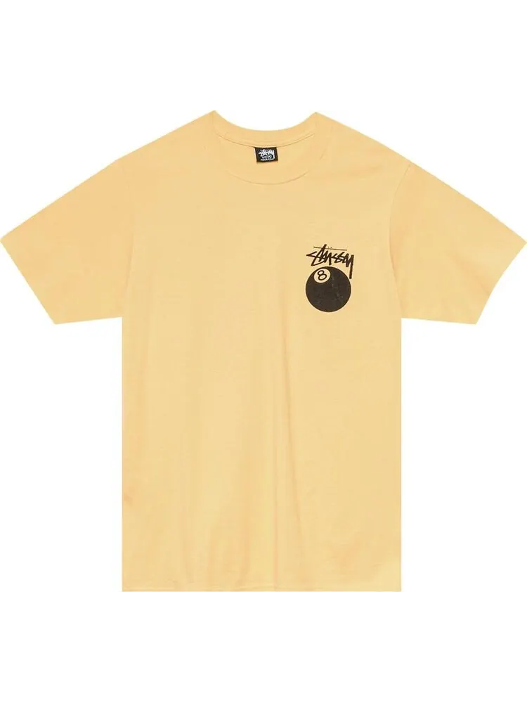 Футболка Stussy 8 Ball Tee 'Peach' — изображение 1 из 2, оранжевый