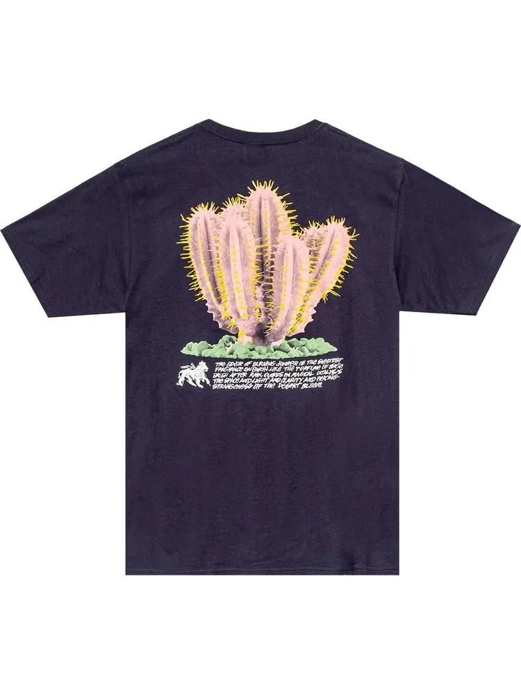 Футболка Stussy Desert Bloom Tee 'Navy' — изображение 2 из 2, синий