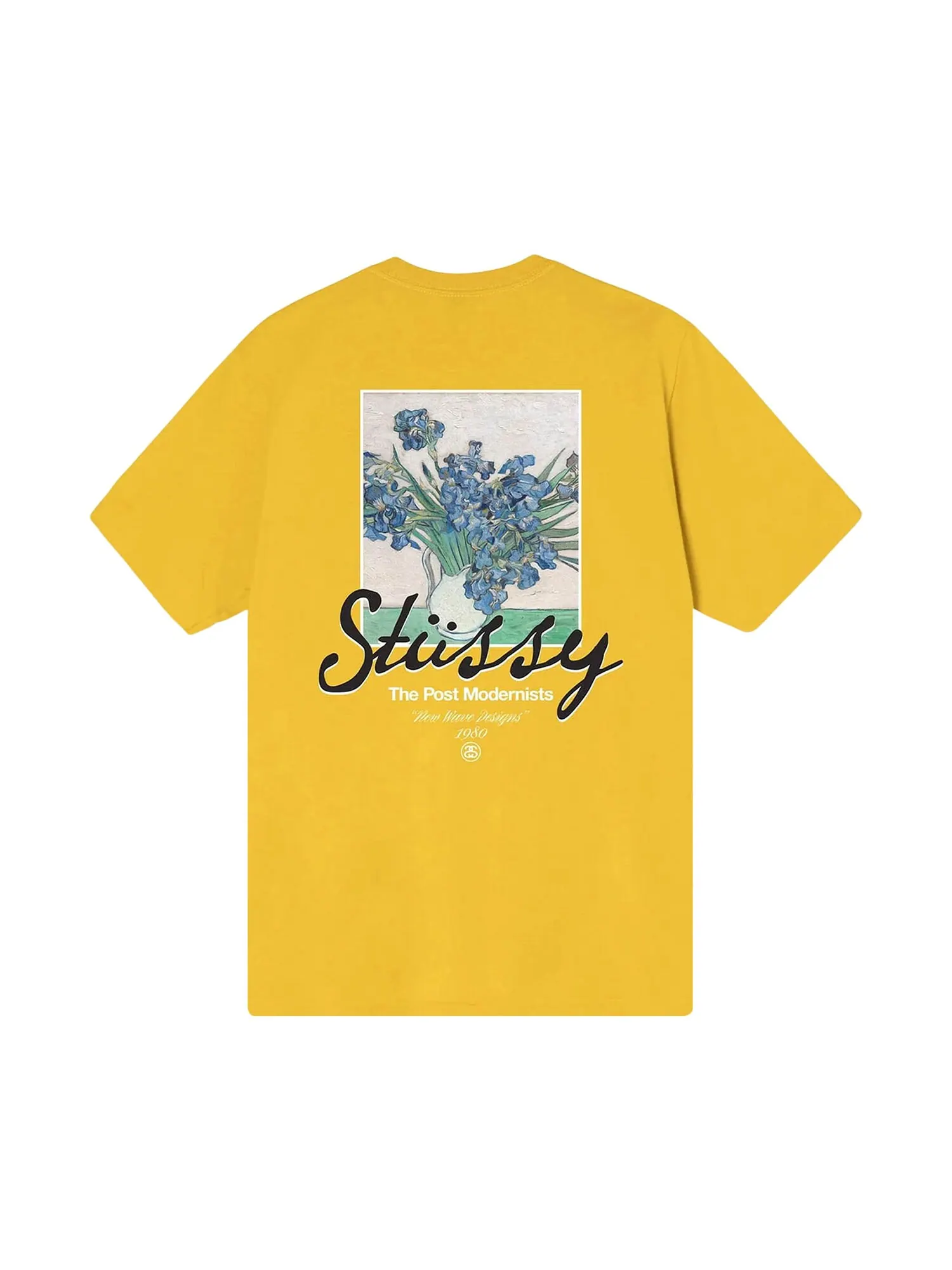 Футболка Stussy Post Modernists Honey — изображение 2 из 2, желтый