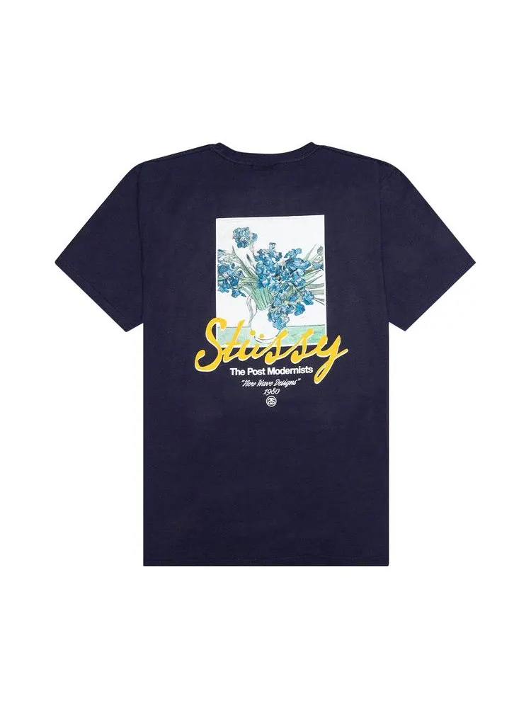Футболка Stussy Post Modernists Tee — изображение 2 из 2, темно-синий