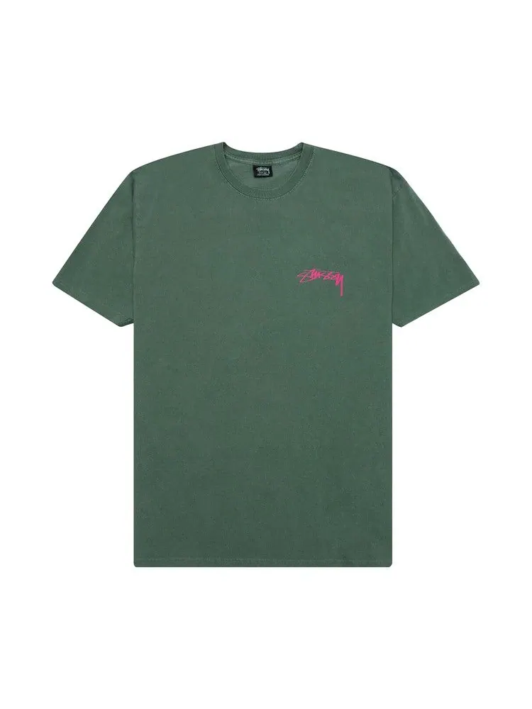 Футболка Stussy Sphinx Pigment Dyed Tee — изображение 1 из 2, папоротник