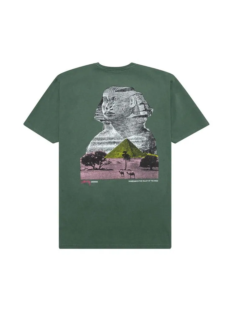 Футболка Stussy Sphinx Pigment Dyed Tee — изображение 2 из 2, папоротник