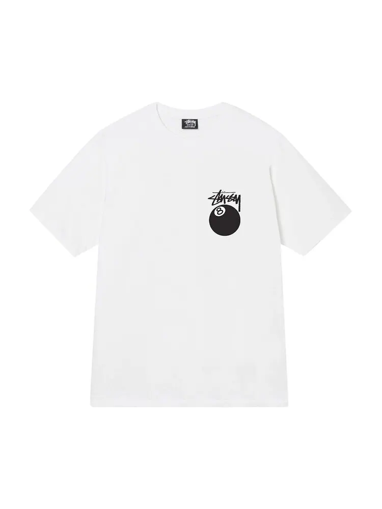 Футболка Stussy 8 Ball — изображение 1 из 2, белый
