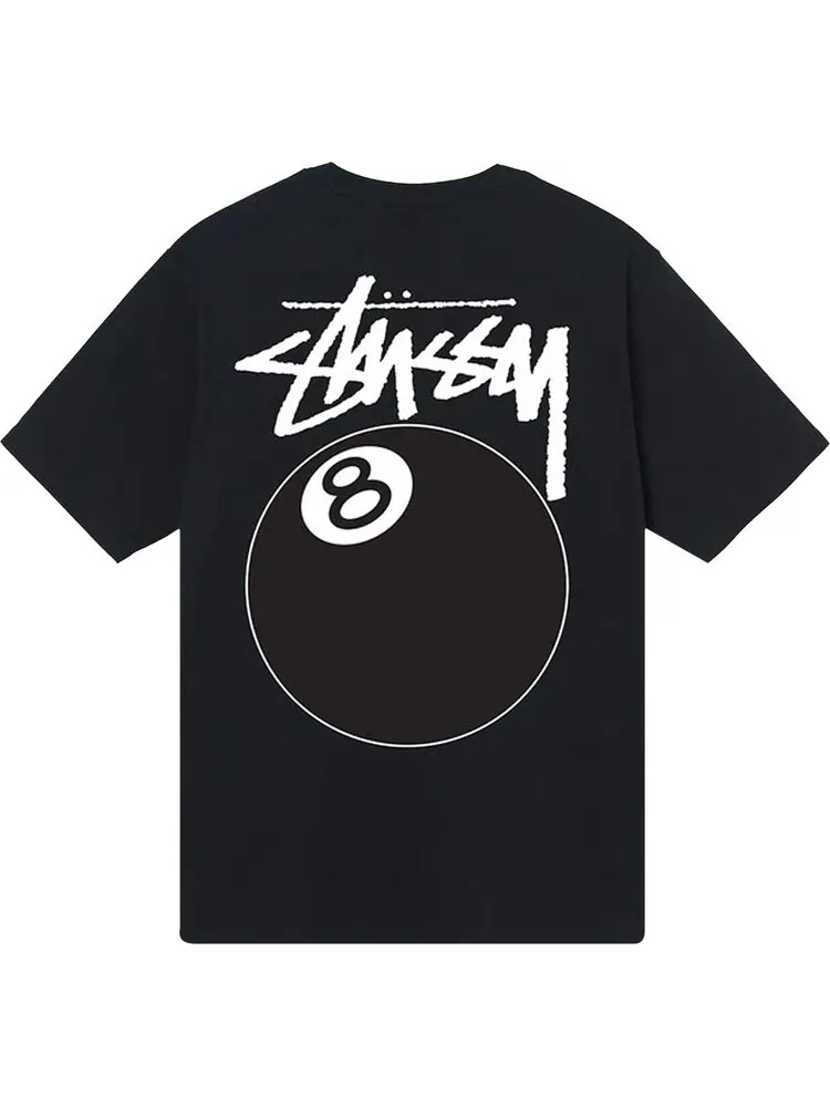 Футболка Stussy 8 Ball — изображение 2 из 2, черный