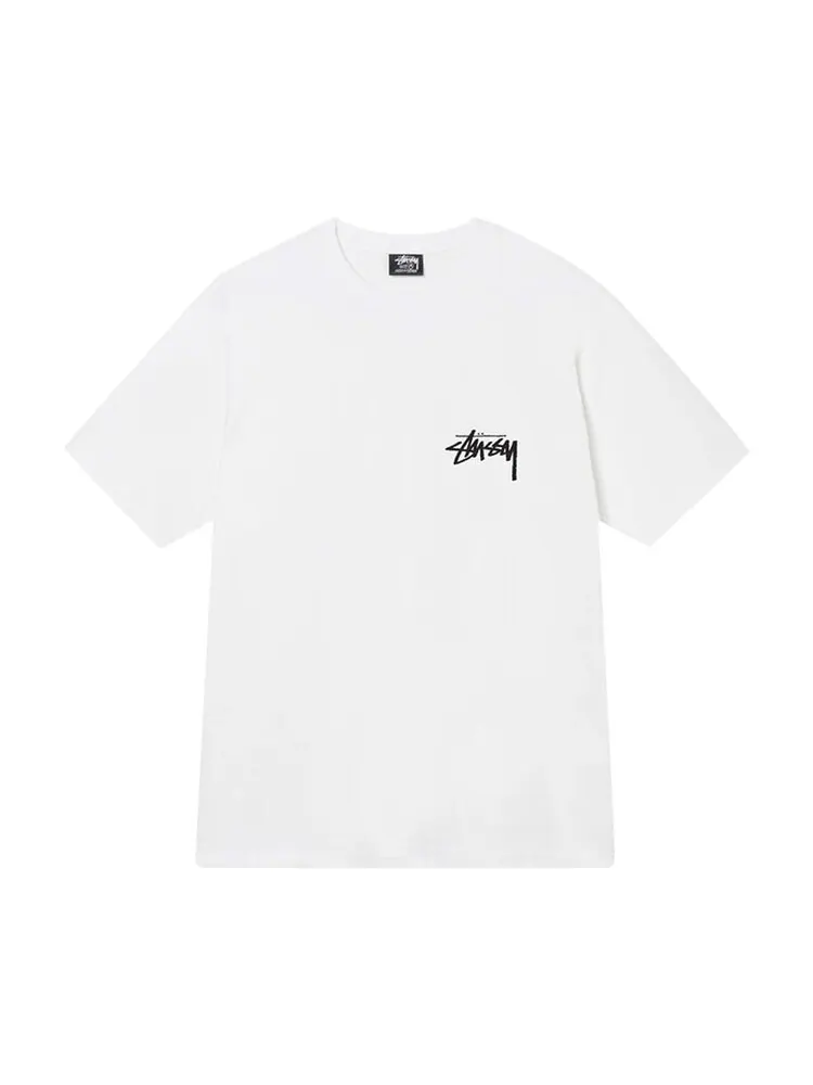 Футболка Stussy Fuzzy Dice — изображение 1 из 2, белый