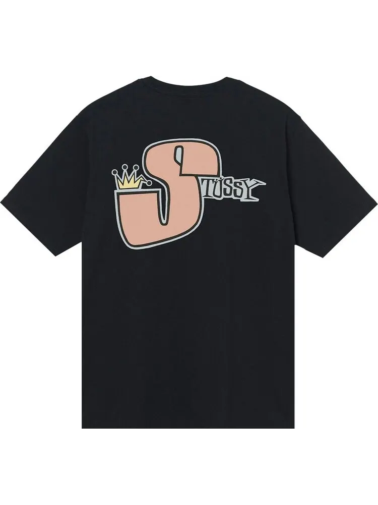 Футболка Stussy Phat S Tee 'Black' — изображение 2 из 2, черный