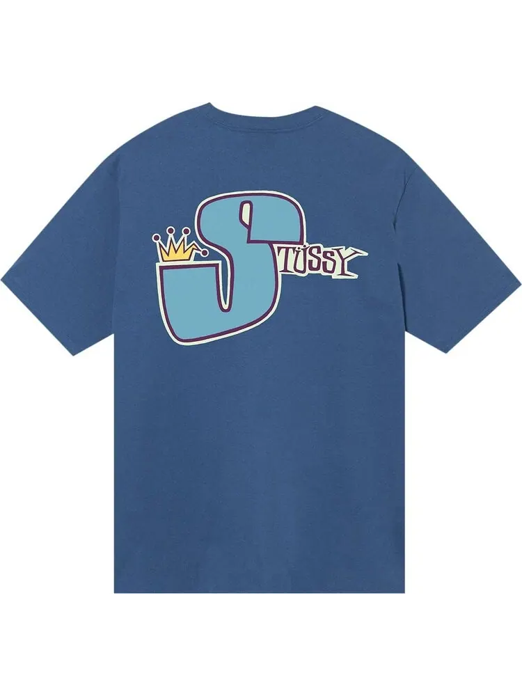 Футболка Stussy Phat S Tee 'Midnight' — изображение 2 из 2, синий