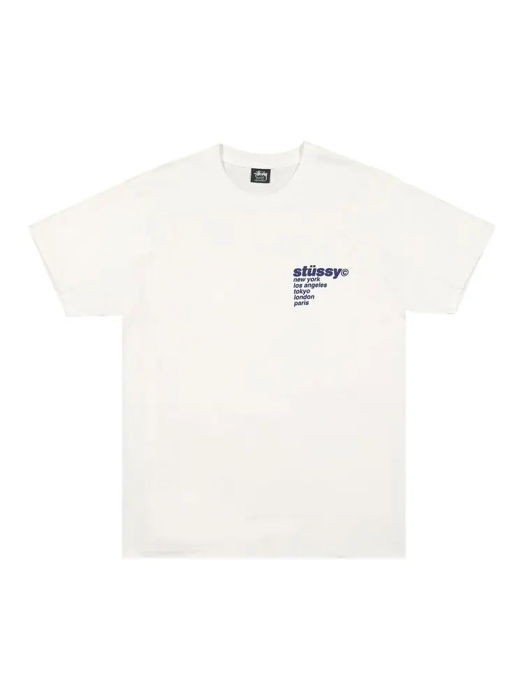 Футболка Stussy Strawberry Tee 'White' — изображение 1 из 2, белый