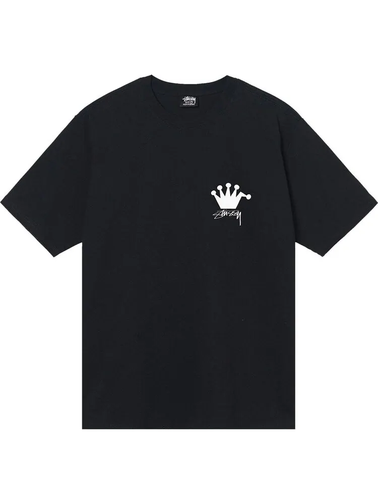 Футболка Stussy LB Crown Tee 'Black' — изображение 1 из 2, черный