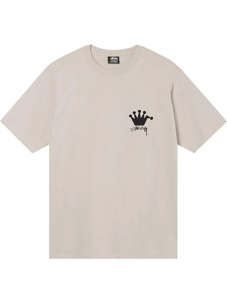 Футболка Stussy LB Crown Tee 'Smoke' — изображение 1 из 2, серый