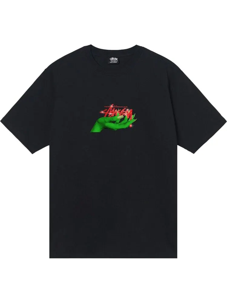 Футболка Stussy Oz Tee 'Black' — изображение 1 из 1, черный