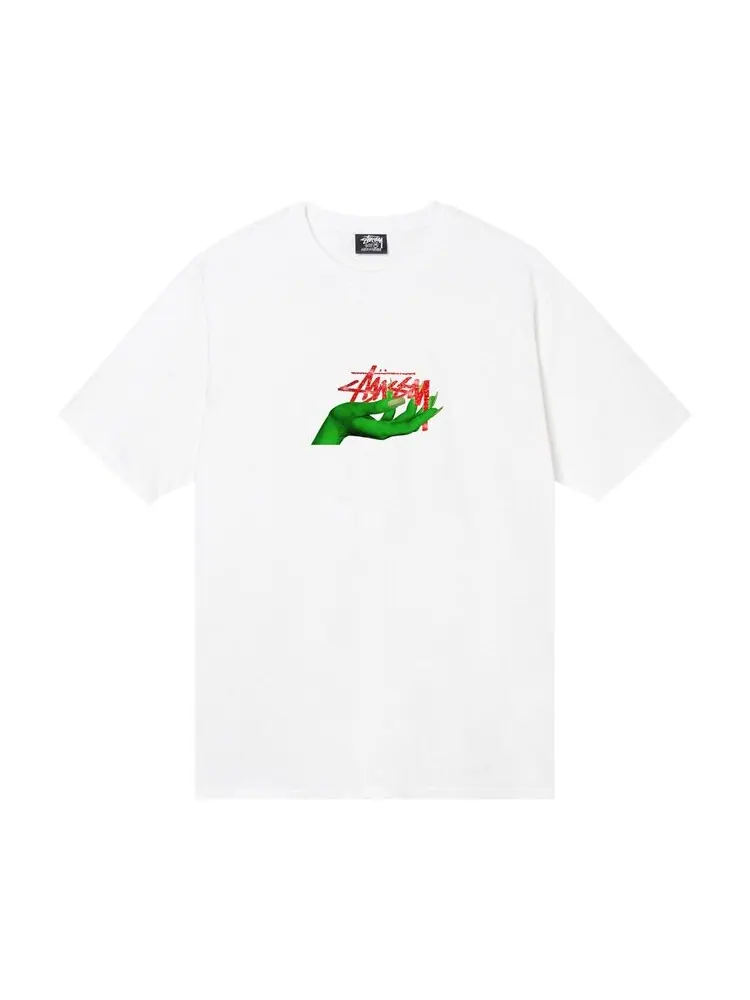 Футболка Stussy Oz Tee 'White' — изображение 1 из 1, белый