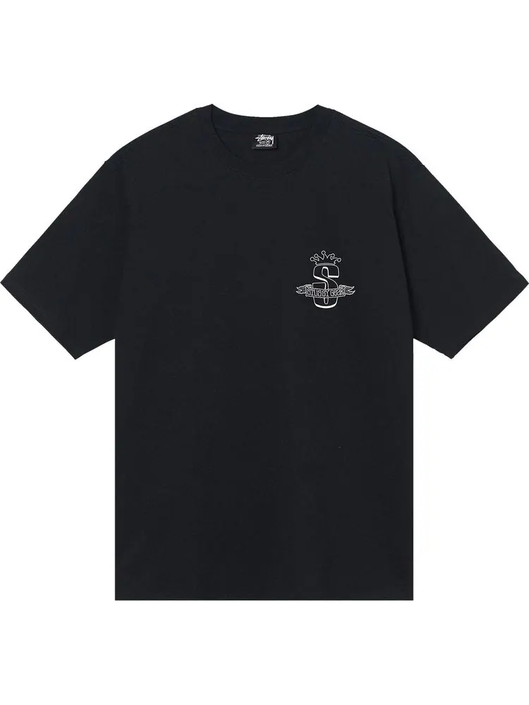 Футболка Stussy Gear Banner Tee 'Black' — изображение 1 из 2, черный