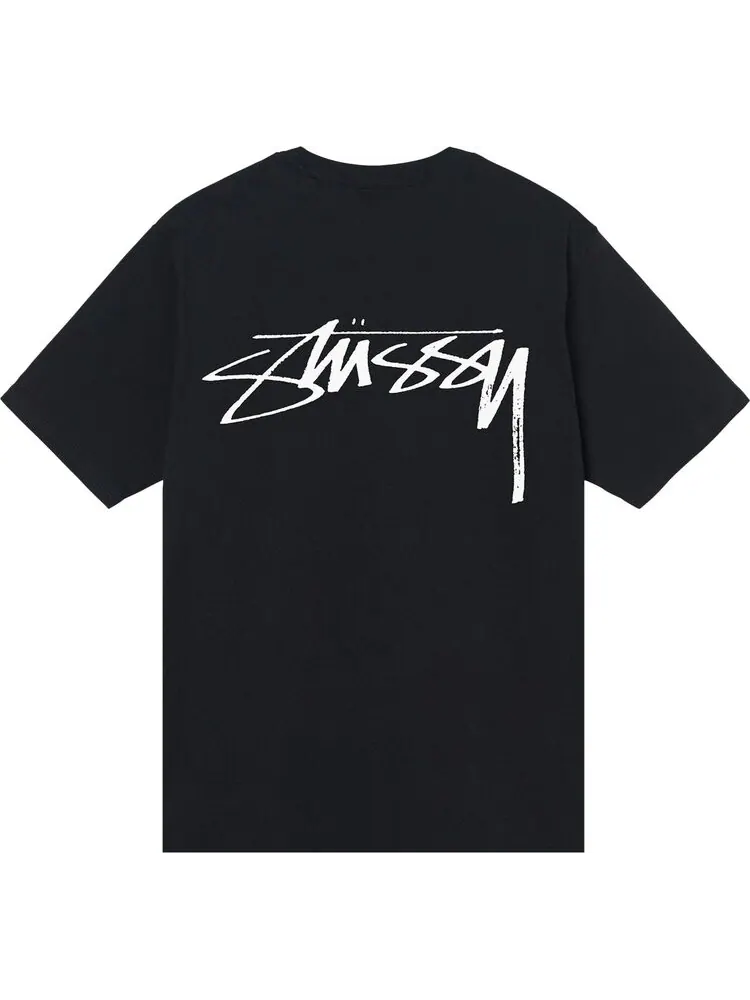 Футболка Stussy Surf Stock Tee 'Black' — изображение 2 из 2, черный