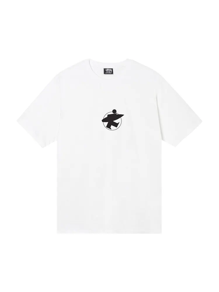 Футболка Stussy Surf Stock Tee 'White' — изображение 1 из 2, белый