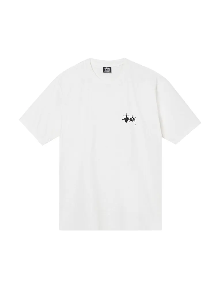 Футболка Stussy Skull Wings Pigment Dyed Tee 'White' — изображение 1 из 2, белый