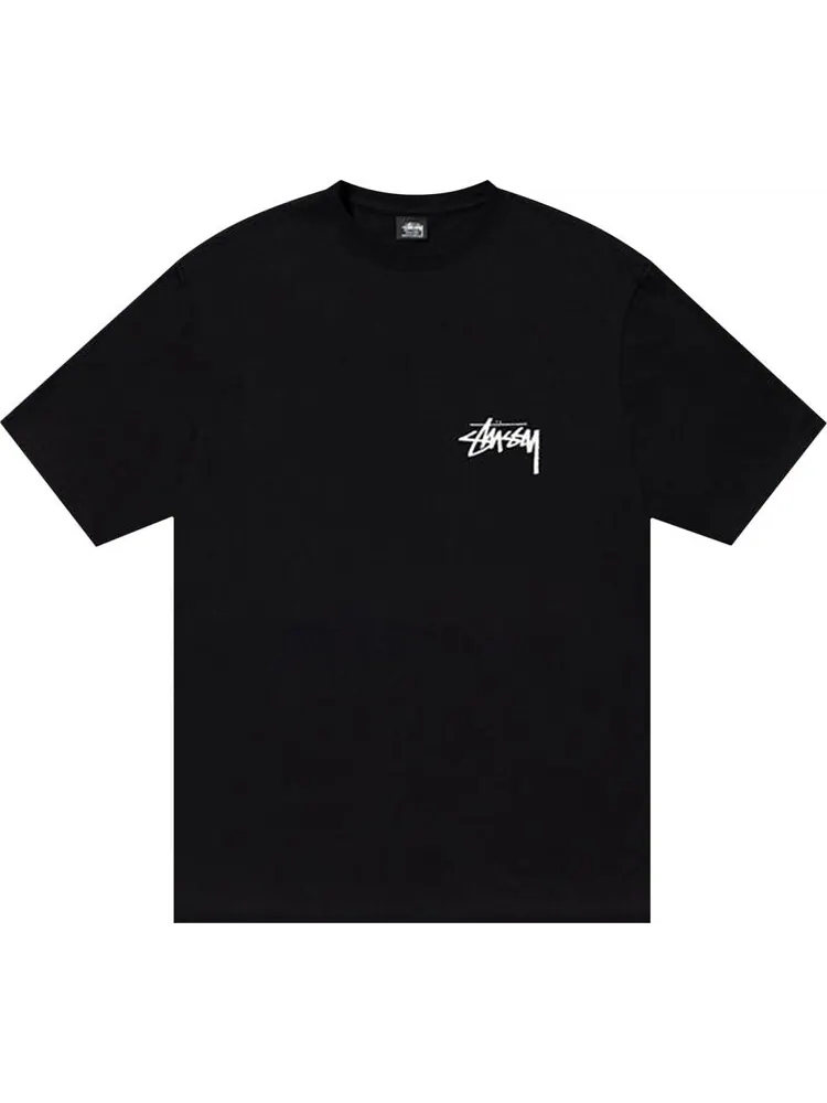 Футболка Stussy Coastline Tee 'Black' — изображение 1 из 2, черный