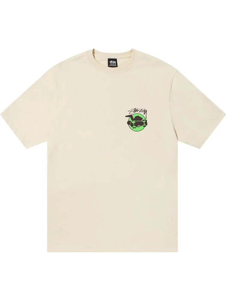 Футболка Stussy Skateman Tee 'Putty' — изображение 1 из 2, бежевый