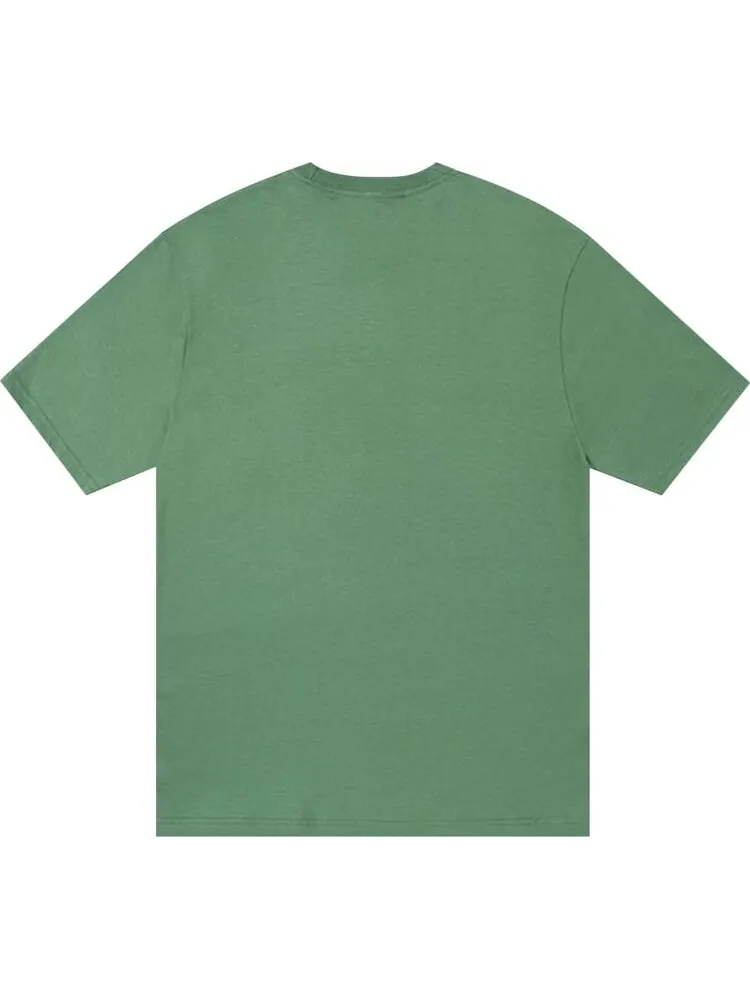 Футболка Stussy SS-Link Tee 'Green' — изображение 2 из 2, зеленый