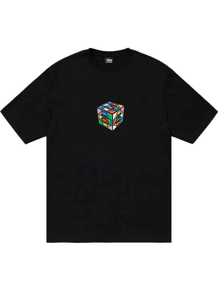 Футболка Stussy Cube Tee 'Black' — изображение 1 из 2, черный