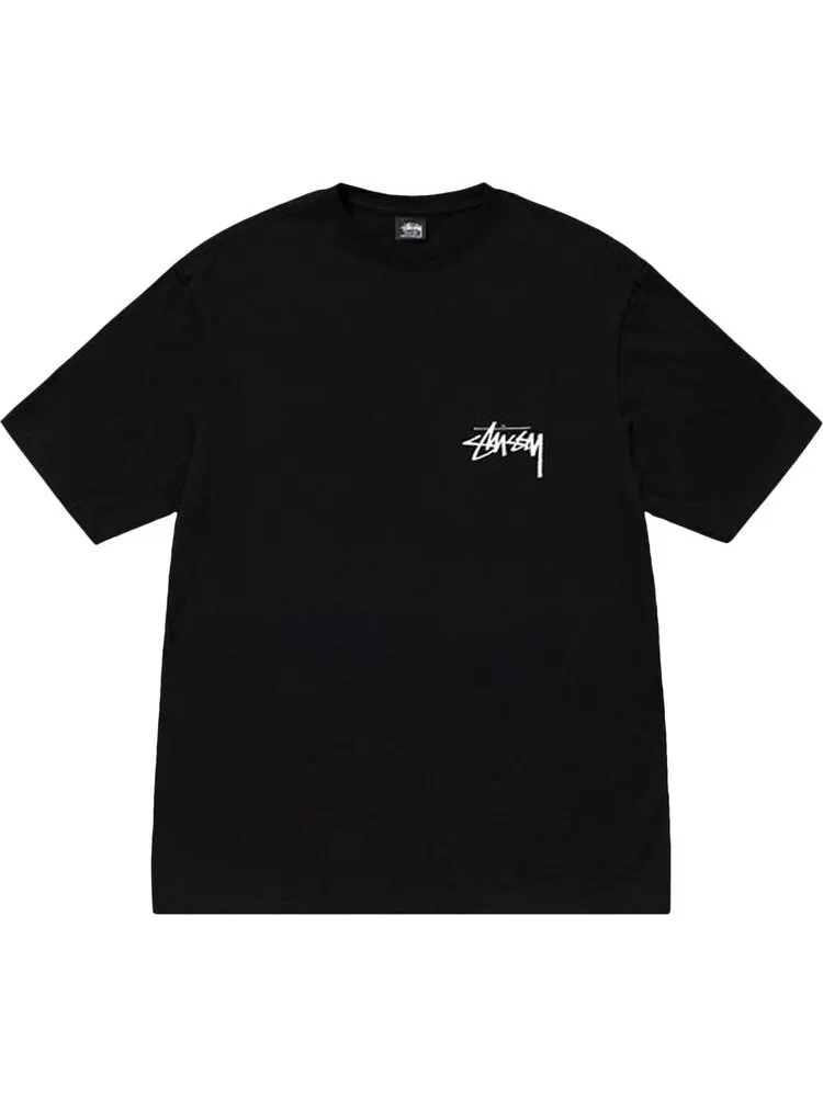 Футболка Stussy 8 Ball Fade Tee 'Black' — изображение 1 из 2, черный