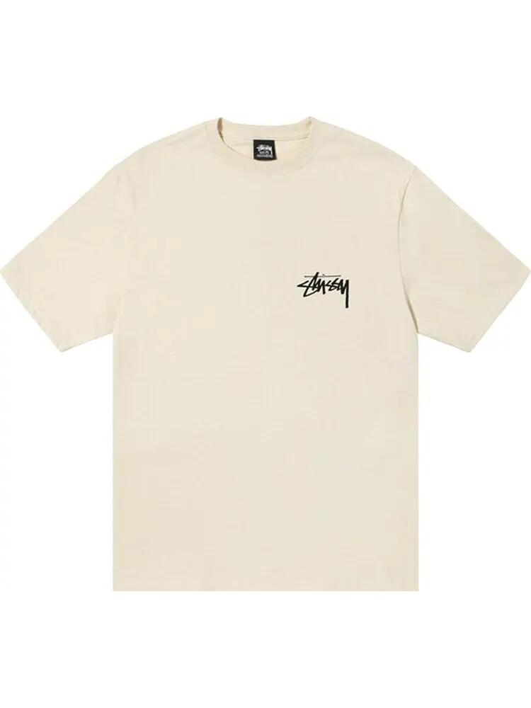 Футболка Stussy 8 Ball Fade Tee 'Putty' — изображение 1 из 2, бежевый