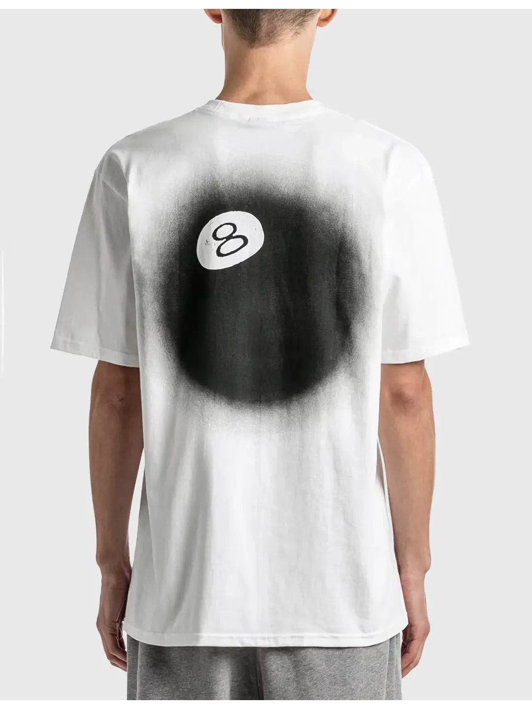 Футболка Stussy 8 Ball Fade — изображение 2 из 4, белый
