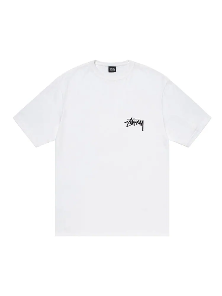Футболка Stussy 8 Ball Fade — изображение 3 из 4, белый