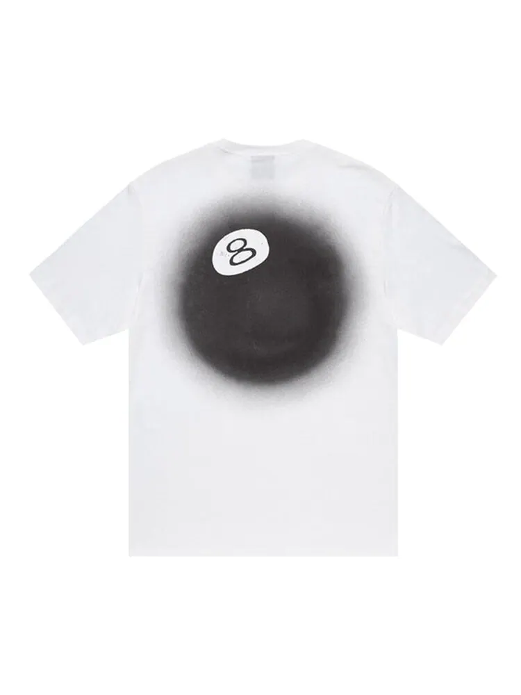 Футболка Stussy 8 Ball Fade — изображение 4 из 4, белый