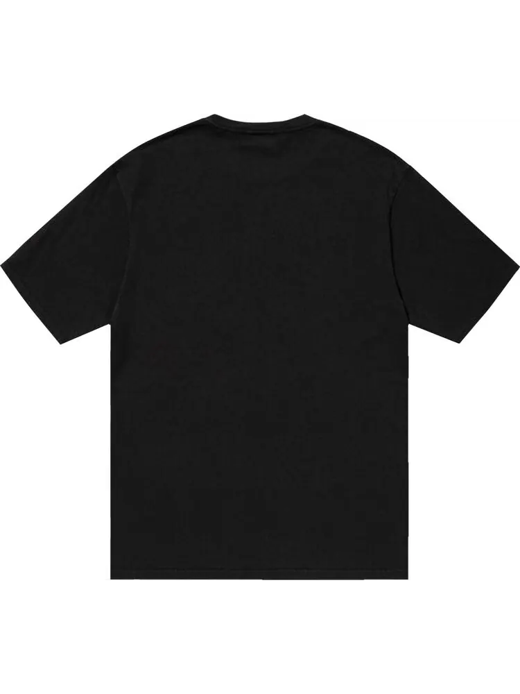 Футболка Stussy S Talk Pigment Dyed Tee 'Black' — изображение 2 из 2, черный