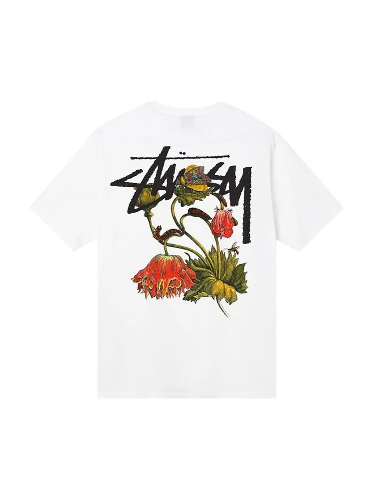 Футболка Stussy Withered Flower — изображение 2 из 2, белый