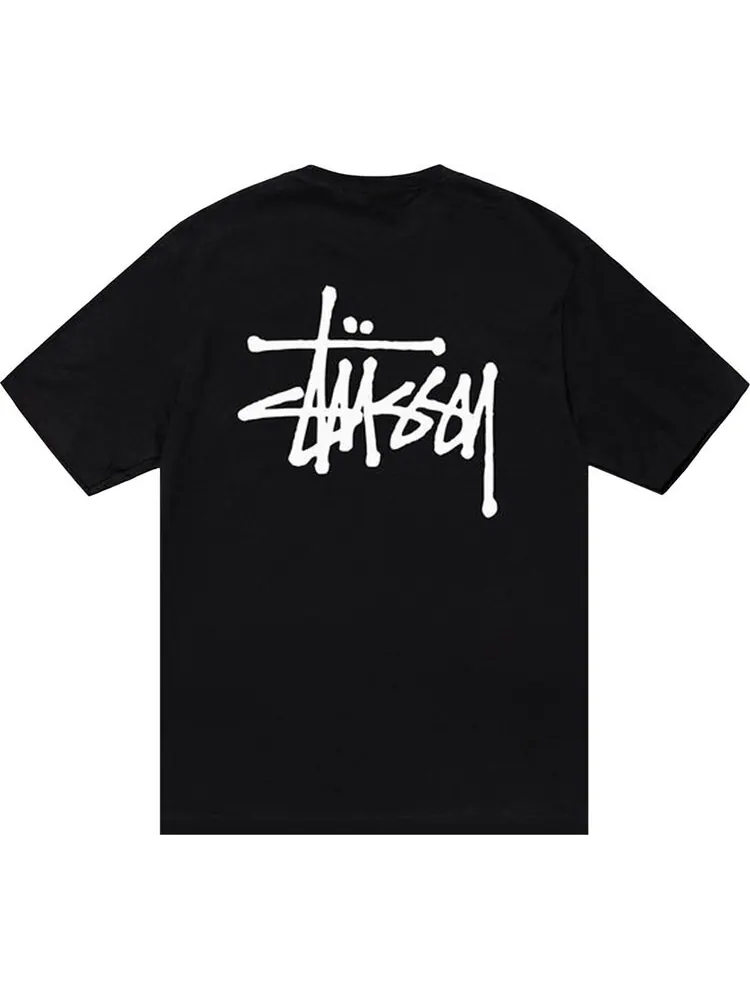 Футболка Stussy Basic — изображение 2 из 2, черный