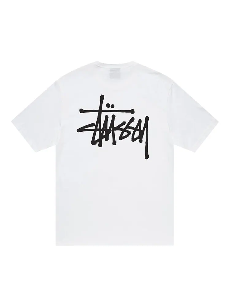 Футболка Stussy Basic — изображение 2 из 2, белый