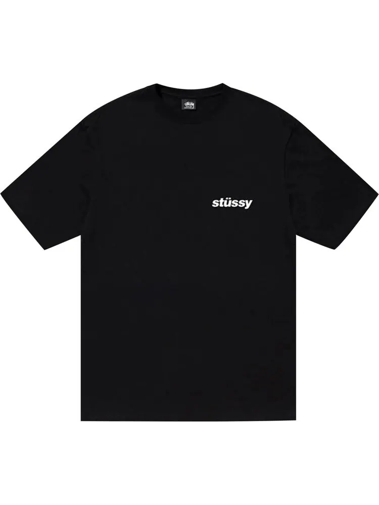 Футболка Stussy Popsicle Tee 'Black' — изображение 1 из 2, черный