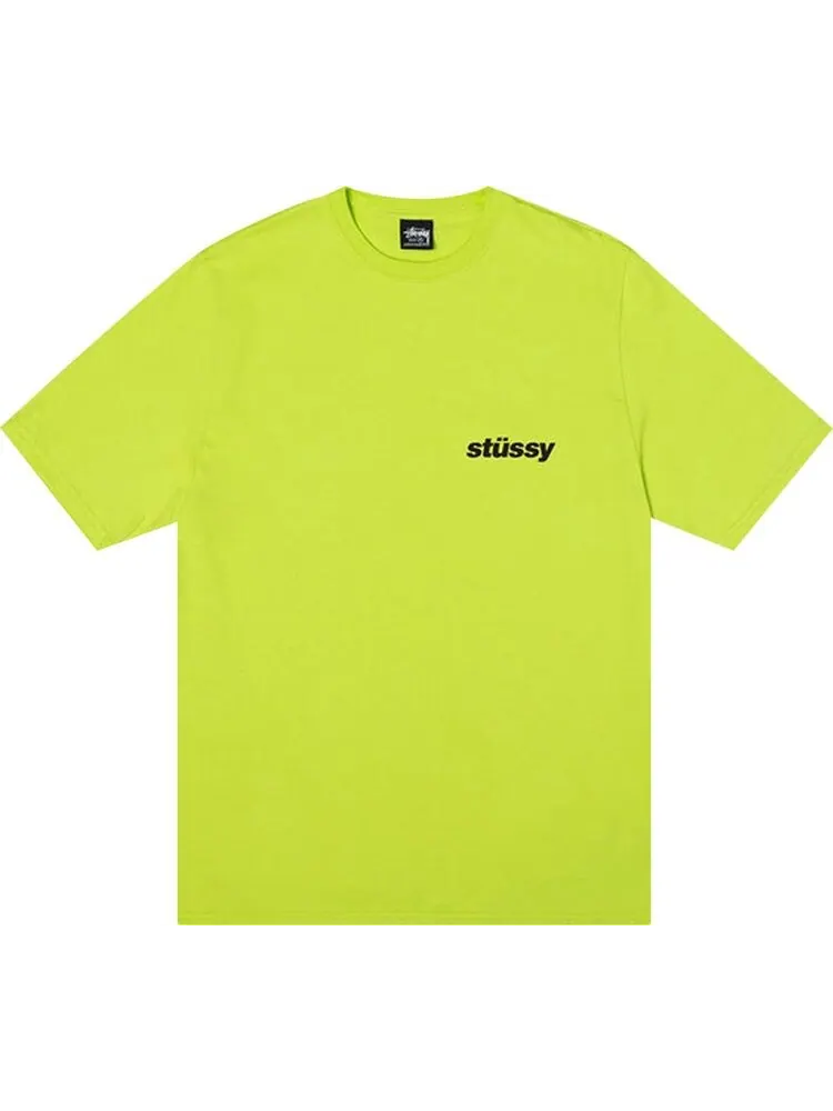 Футболка Stussy Popsicle Tee 'Keylime' — изображение 1 из 2, зеленый