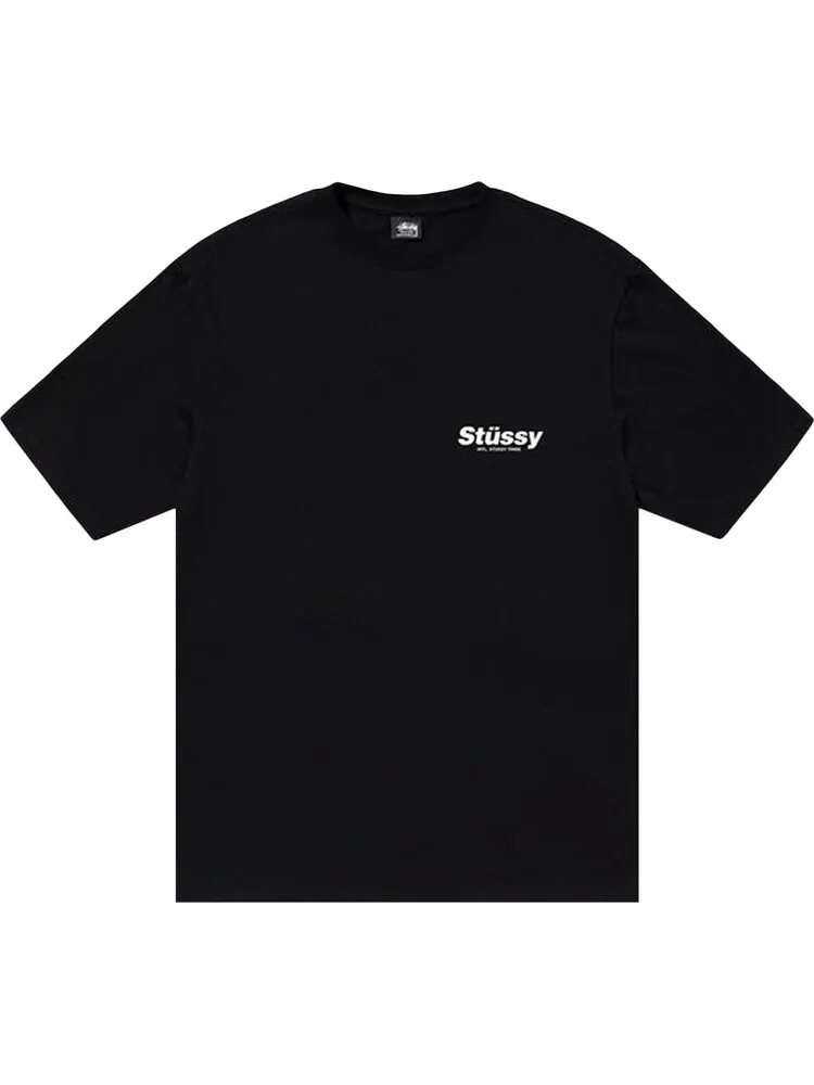 Футболка Stussy Rabbit Hole Tee 'Black' — изображение 1 из 2, черный