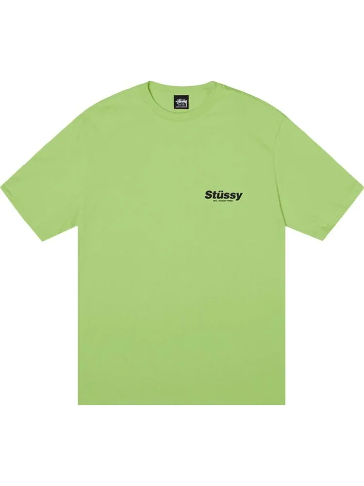 Футболка Stussy Rabbit Hole Tee 'Tea' — изображение 1 из 2, зеленый