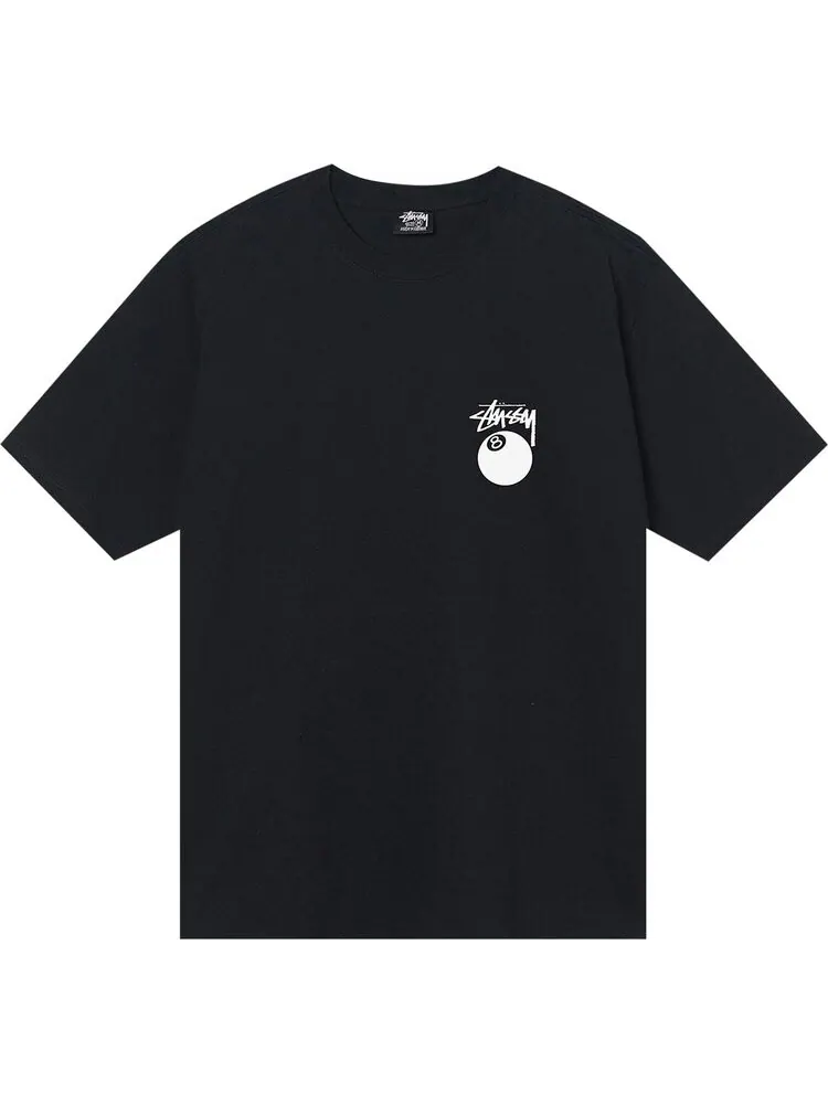 Футболка Stussy Billiards Tee 'Black' — изображение 1 из 2, черный
