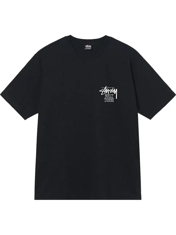Футболка Stussy Built Tough Tee 'Black' — изображение 1 из 2, черный