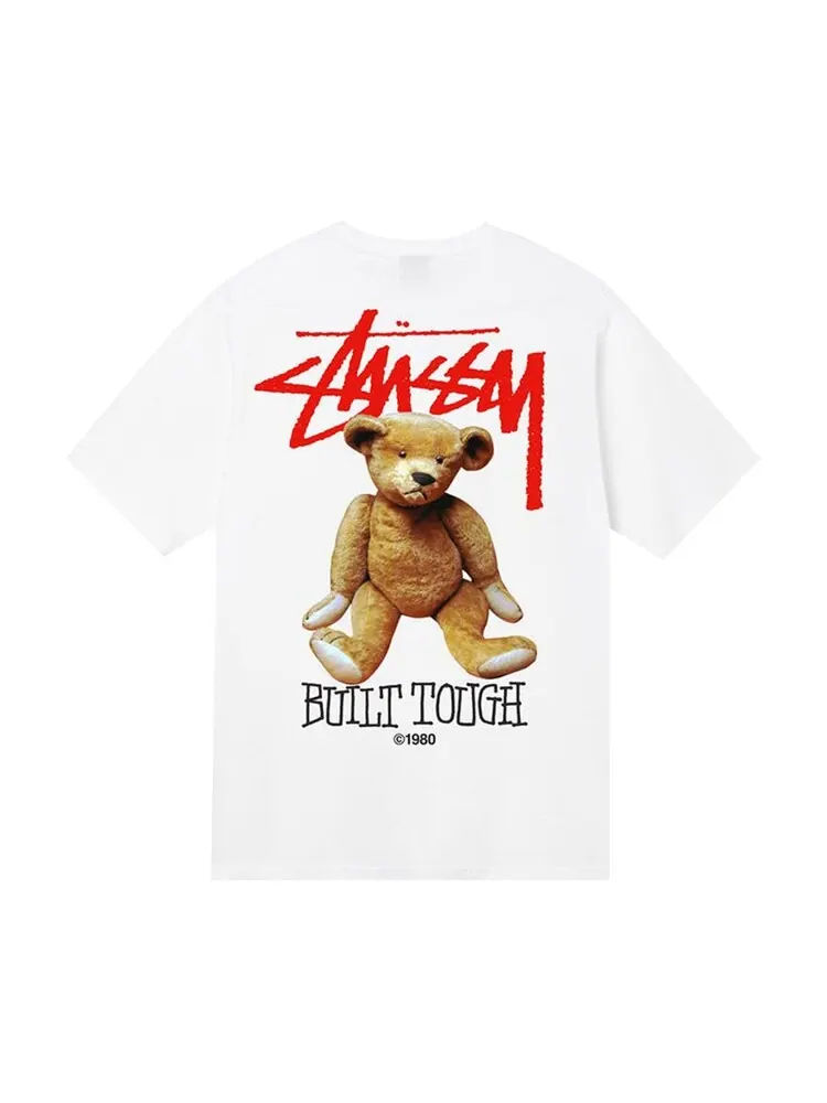Футболка Stussy Built Tough Tee 'White' — изображение 2 из 2, белый