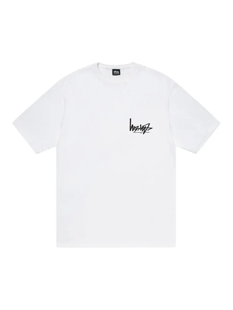 Футболка Stussy Flipped Tee 'White' — изображение 1 из 2, белый