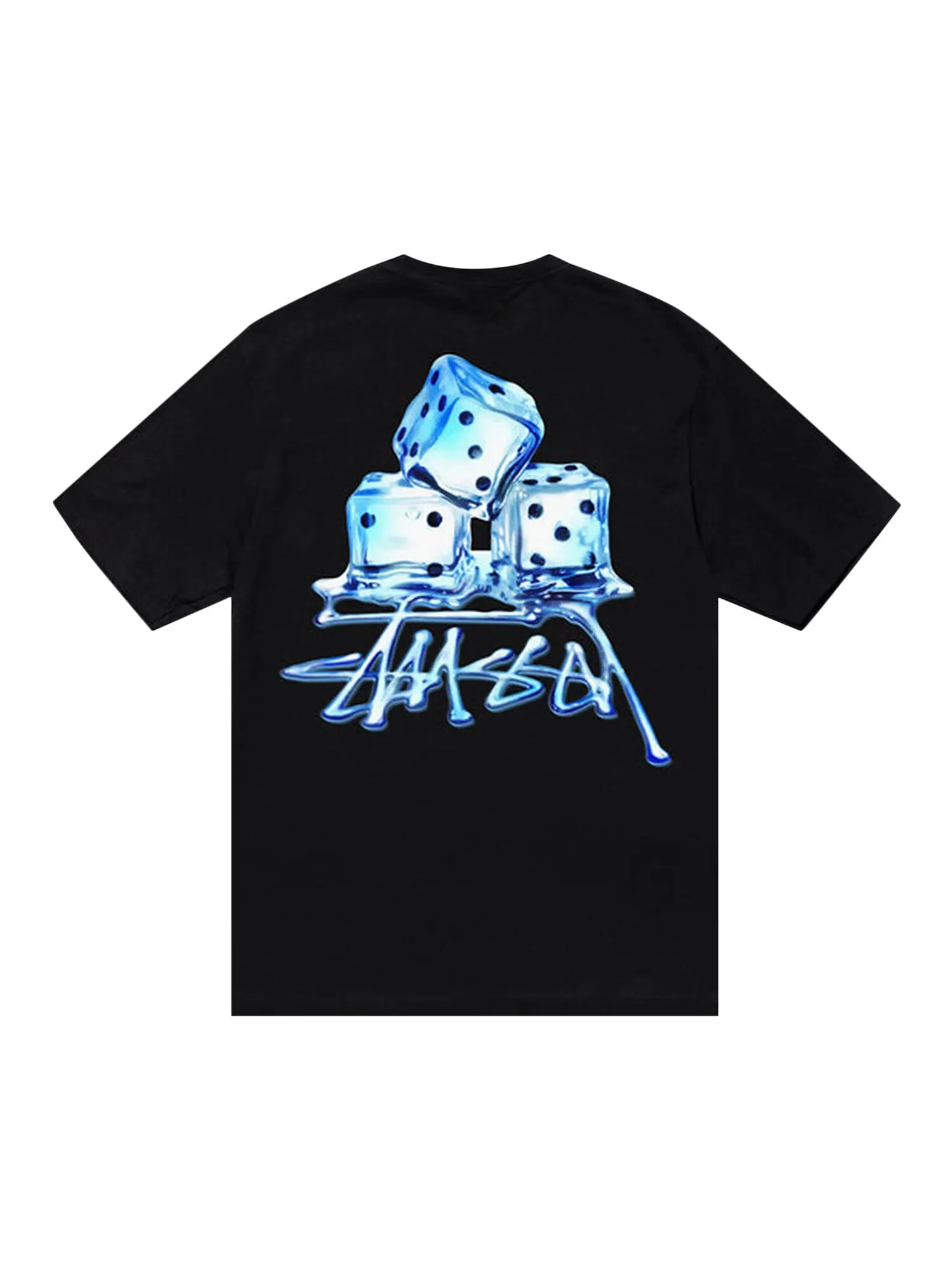 Футболка Stussy Melted — изображение 2 из 2, черный