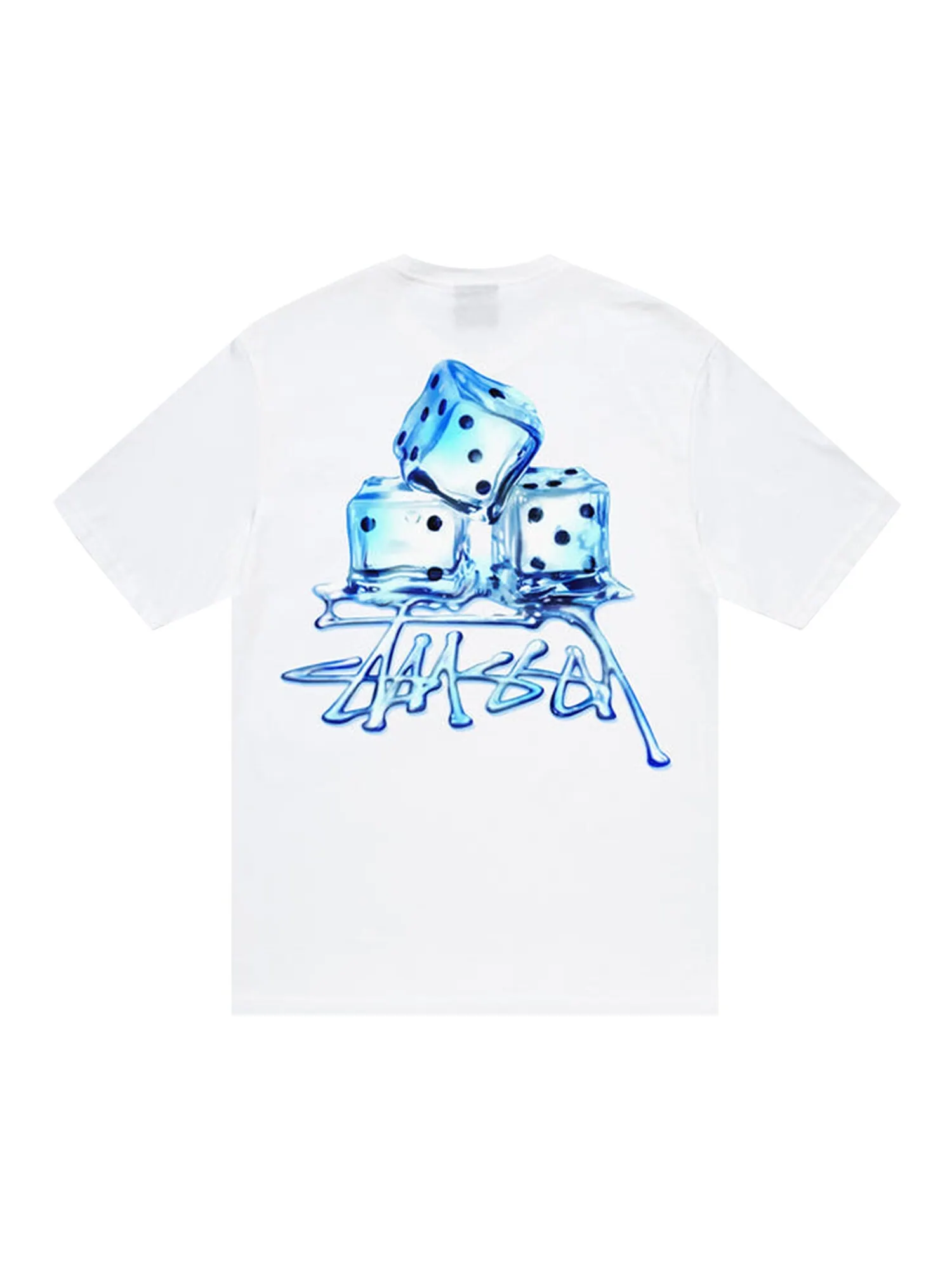 Футболка Stussy Melted — изображение 2 из 2, белый