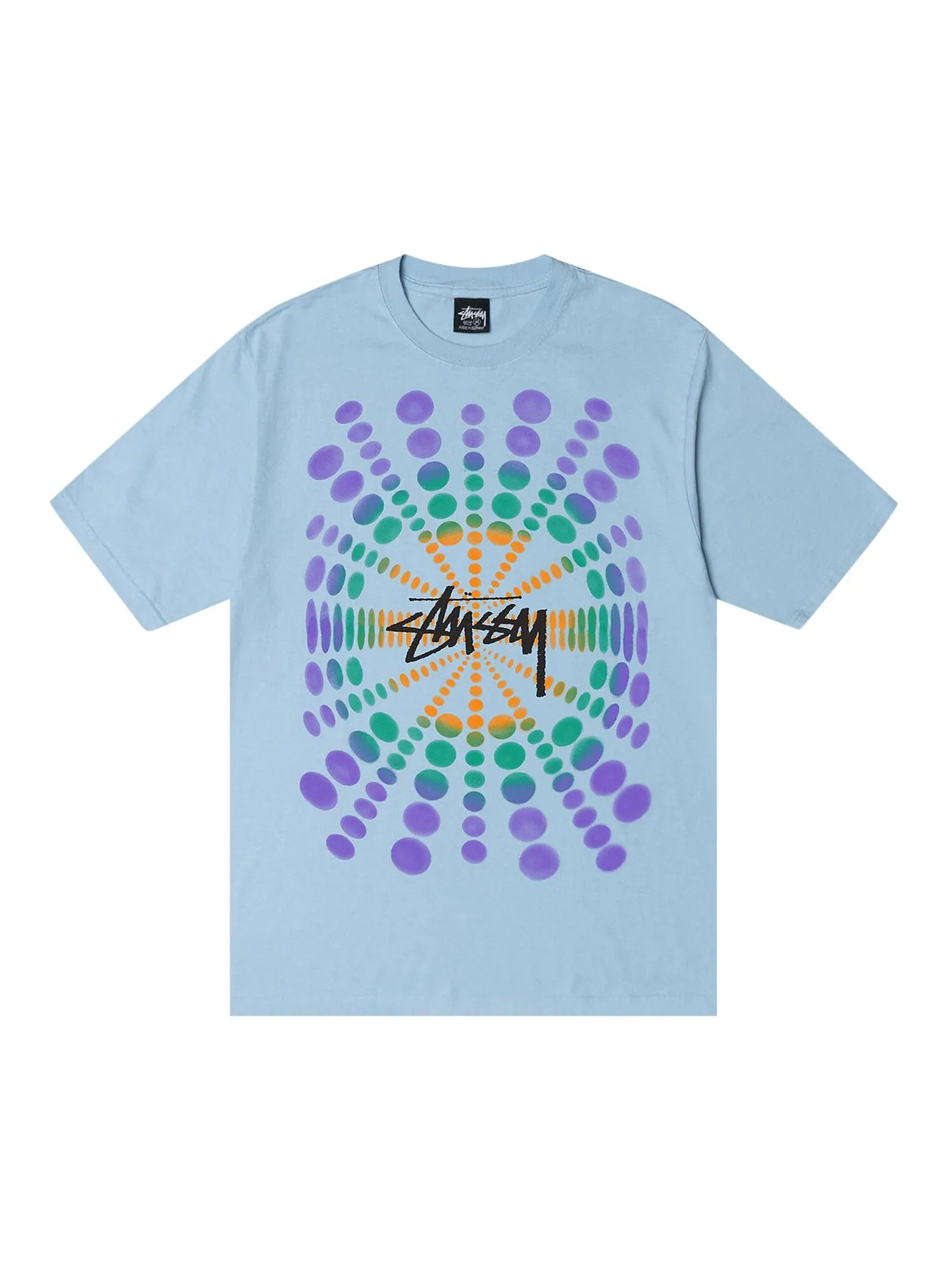 Футболка Stussy Atticus, окрашенная в пигмент
