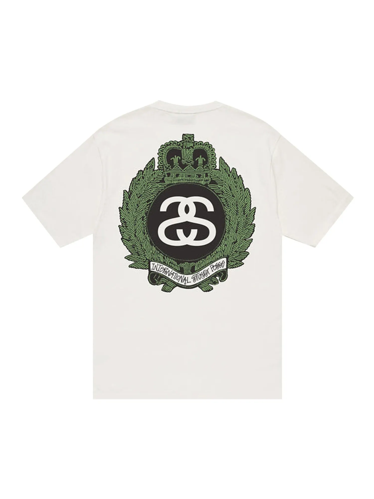 Футболка Stussy Crown Wreath, окрашенная в пигмент — изображение 2 из 2, натуральный