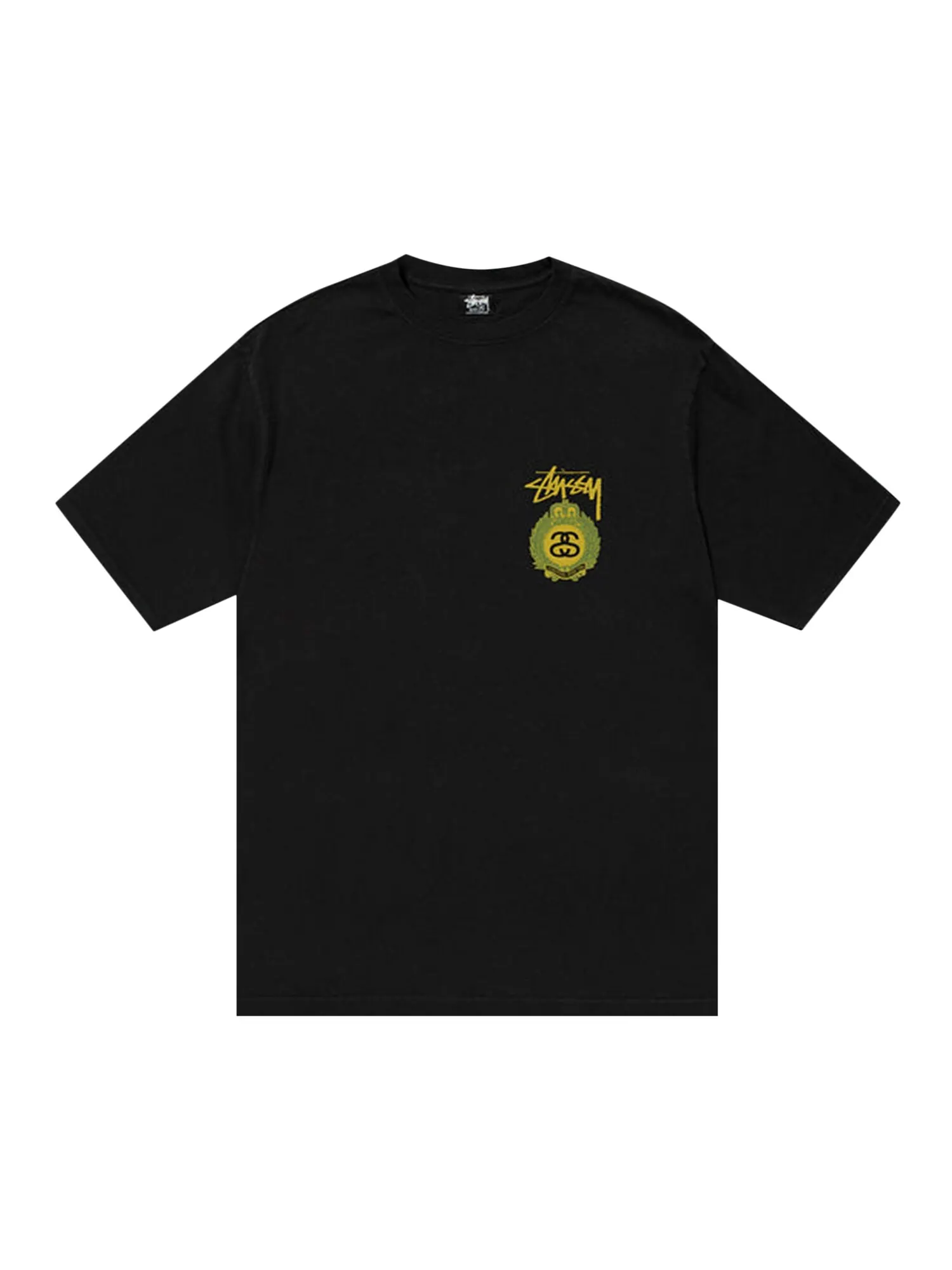Футболка Stussy Crown Wreath, окрашенная в пигмент